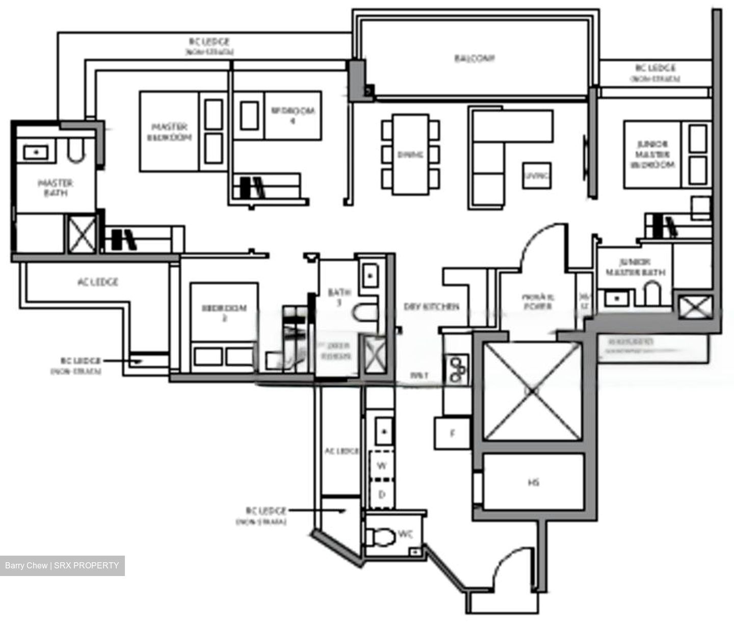 The LakeGarden Residences (D22), Condominium #428929201